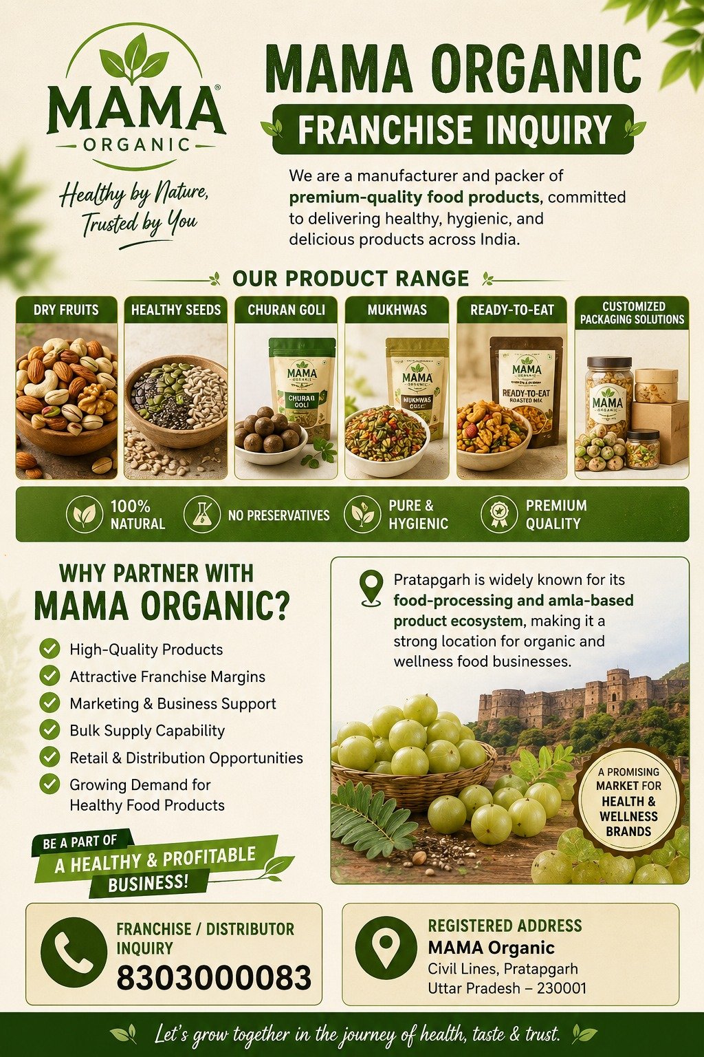 MAMA Organic Advertisement